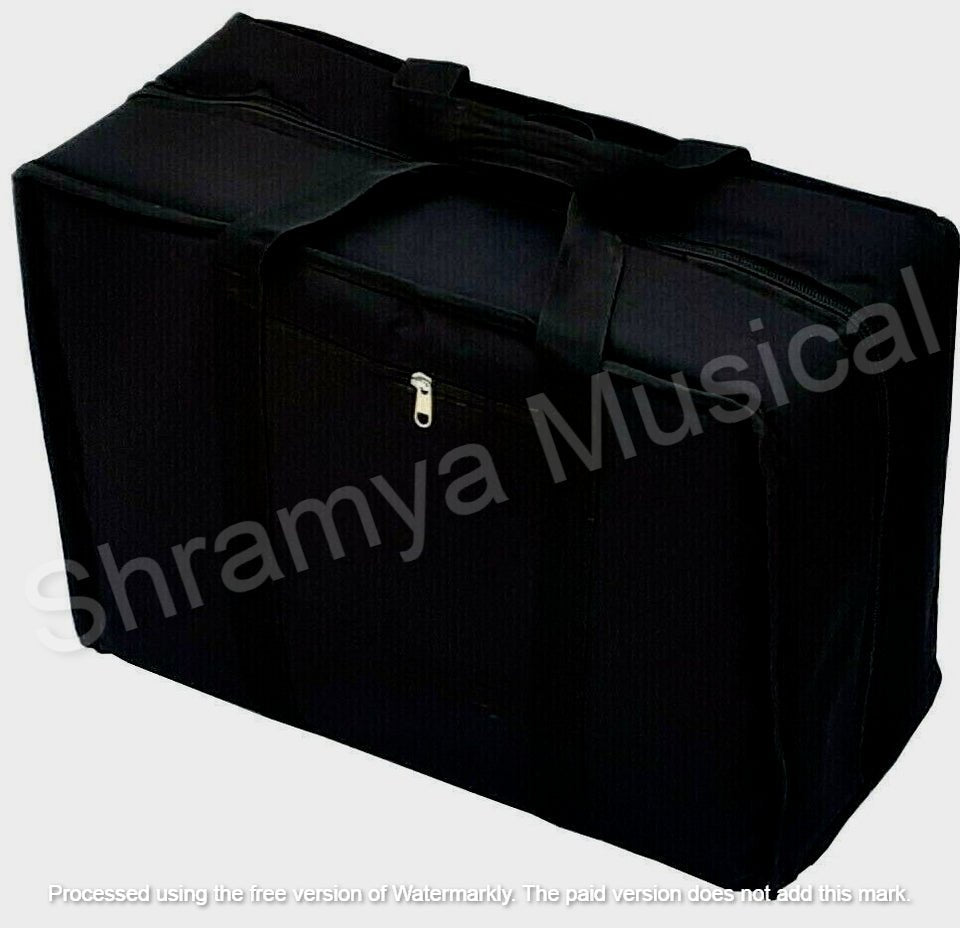 Portable/Traveler Harmonnium Brown Color 32 Keys ( 2.5 Octave ) Tune 432 Hz 4 stopper 7 Fold Bellow - Harmonium_OLD INDIAN CRAFTS