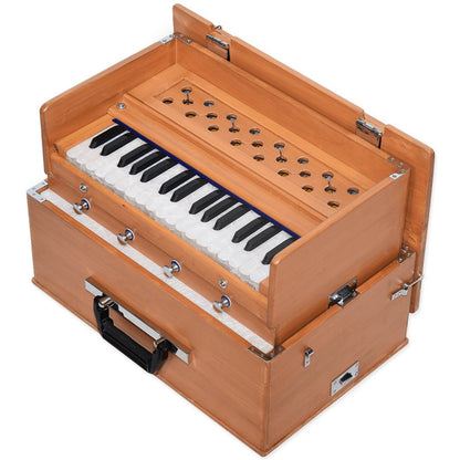 32 Keys Folding Harmonium Yellow Color - Harmonium_OLD INDIAN CRAFTS