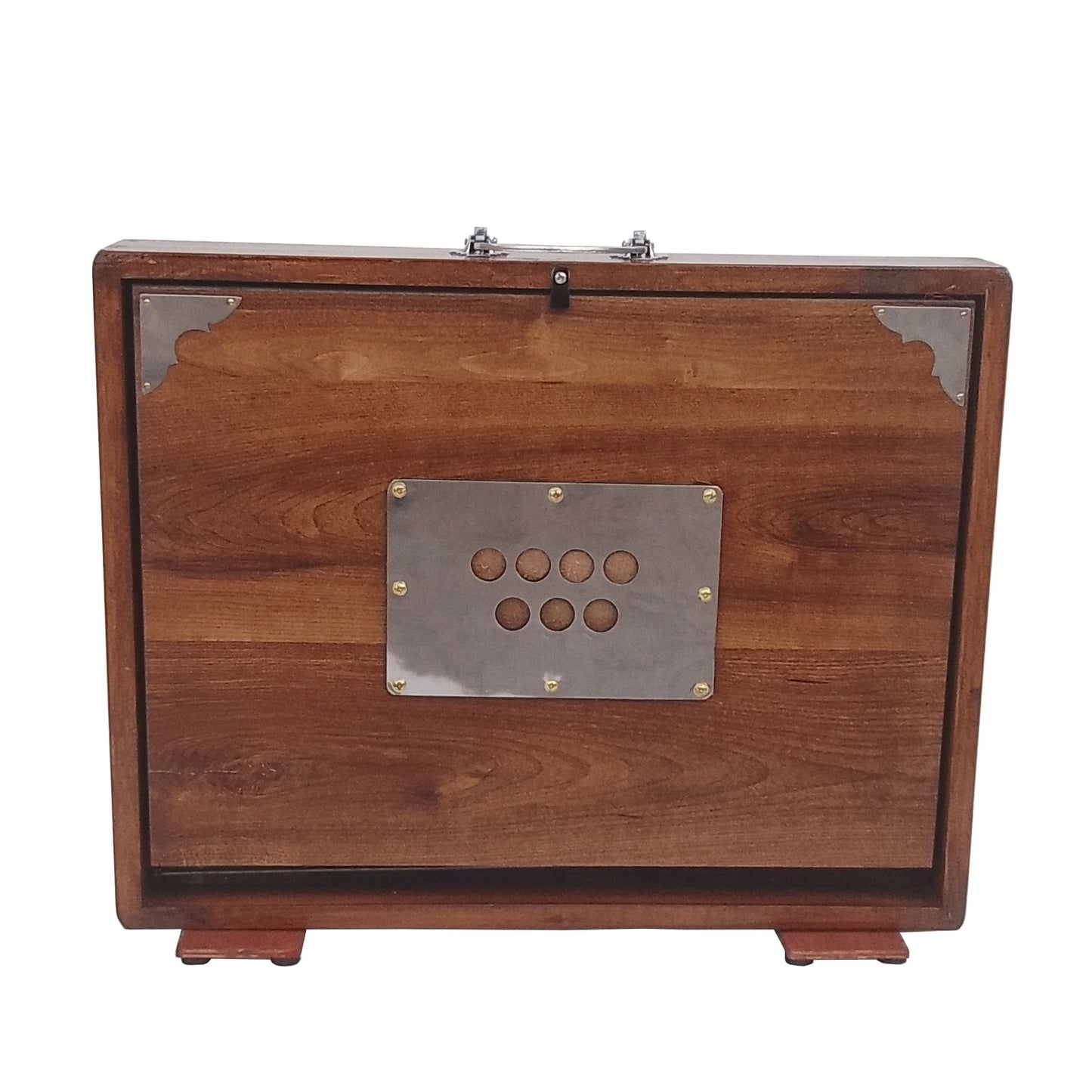 OLD INDIAN CRAFTS™ Shrutibox 26 Notes Teak Wood Made in India - Shruti Box_OLD INDIAN CRAFTS